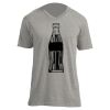 Unisex V Neck Poly-Rich Tee Thumbnail