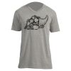 Unisex V Neck Poly-Rich Tee Thumbnail