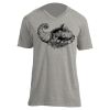 Unisex V Neck Poly-Rich Tee Thumbnail