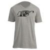 Unisex V Neck Poly-Rich Tee Thumbnail