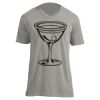 Unisex V Neck Poly-Rich Tee Thumbnail