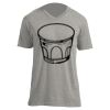 Unisex V Neck Poly-Rich Tee Thumbnail