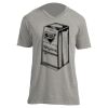 Unisex V Neck Poly-Rich Tee Thumbnail