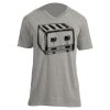 Unisex V Neck Poly-Rich Tee Thumbnail