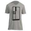 Unisex V Neck Poly-Rich Tee Thumbnail