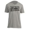 Unisex V Neck Poly-Rich Tee Thumbnail