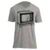 Unisex V Neck Poly-Rich Tee Thumbnail