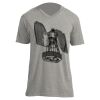 Unisex V Neck Poly-Rich Tee Thumbnail