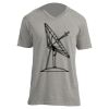 Unisex V Neck Poly-Rich Tee Thumbnail