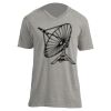 Unisex V Neck Poly-Rich Tee Thumbnail