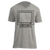 Unisex V Neck Poly-Rich Tee Thumbnail