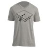 Unisex V Neck Poly-Rich Tee Thumbnail