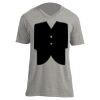 Unisex V Neck Poly-Rich Tee Thumbnail