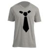 Unisex V Neck Poly-Rich Tee Thumbnail