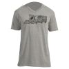 Unisex V Neck Poly-Rich Tee Thumbnail