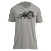 Unisex V Neck Poly-Rich Tee Thumbnail