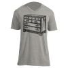 Unisex V Neck Poly-Rich Tee Thumbnail