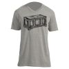 Unisex V Neck Poly-Rich Tee Thumbnail