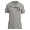 Unisex V Neck Poly-Rich Tee Thumbnail