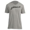 Unisex V Neck Poly-Rich Tee Thumbnail