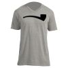 Unisex V Neck Poly-Rich Tee Thumbnail