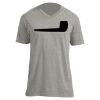 Unisex V Neck Poly-Rich Tee Thumbnail
