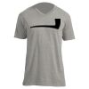 Unisex V Neck Poly-Rich Tee Thumbnail