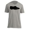 Unisex V Neck Poly-Rich Tee Thumbnail