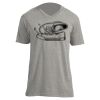 Unisex V Neck Poly-Rich Tee Thumbnail