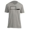 Unisex V Neck Poly-Rich Tee Thumbnail