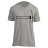 Unisex V Neck Poly-Rich Tee Thumbnail