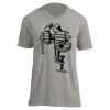 Unisex V Neck Poly-Rich Tee Thumbnail