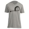 Unisex V Neck Poly-Rich Tee Thumbnail