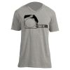 Unisex V Neck Poly-Rich Tee Thumbnail