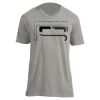 Unisex V Neck Poly-Rich Tee Thumbnail