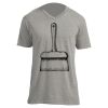 Unisex V Neck Poly-Rich Tee Thumbnail