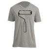Unisex V Neck Poly-Rich Tee Thumbnail