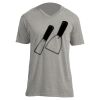 Unisex V Neck Poly-Rich Tee Thumbnail