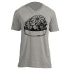 Unisex V Neck Poly-Rich Tee Thumbnail