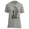 Unisex V Neck Poly-Rich Tee Thumbnail