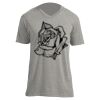Unisex V Neck Poly-Rich Tee Thumbnail