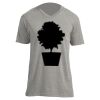 Unisex V Neck Poly-Rich Tee Thumbnail
