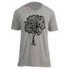 Unisex V Neck Poly-Rich Tee Thumbnail