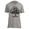 Unisex V Neck Poly-Rich Tee Thumbnail