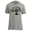 Unisex V Neck Poly-Rich Tee Thumbnail