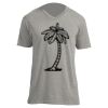 Unisex V Neck Poly-Rich Tee Thumbnail