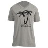 Unisex V Neck Poly-Rich Tee Thumbnail