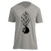 Unisex V Neck Poly-Rich Tee Thumbnail