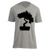 Unisex V Neck Poly-Rich Tee Thumbnail