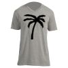 Unisex V Neck Poly-Rich Tee Thumbnail